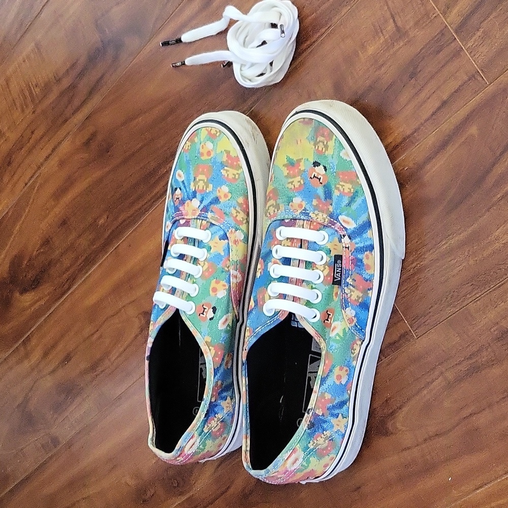 Vans Special Edition Super Mario Shoes M 9.0 W 10.5